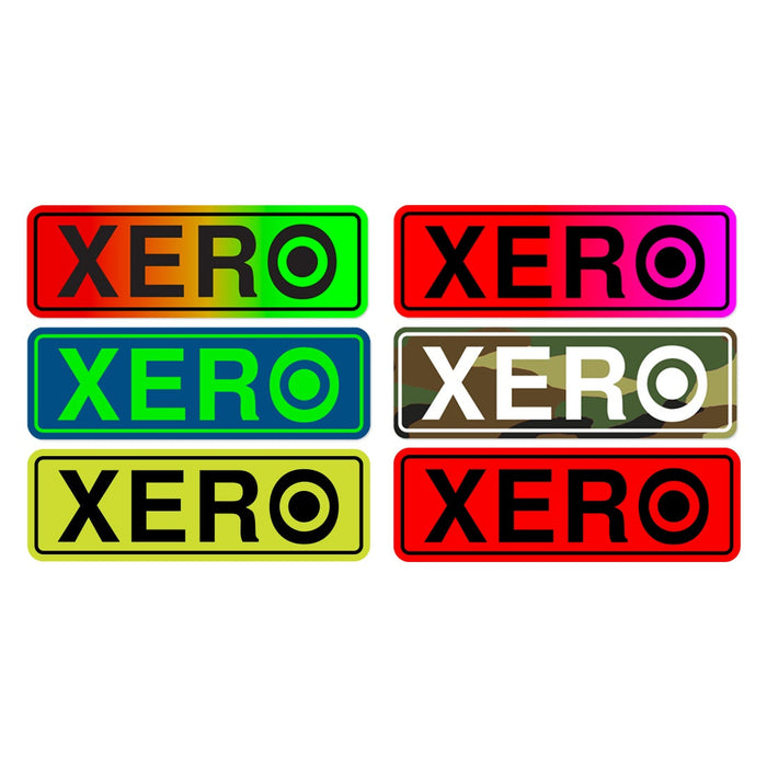 XERO Sticker 6 Pack Front View