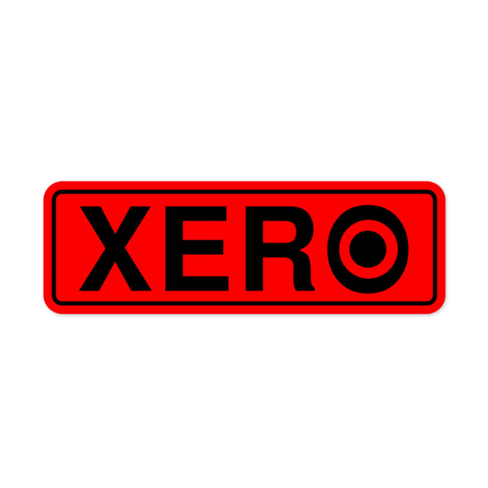 XERO Sticker Camo Red View