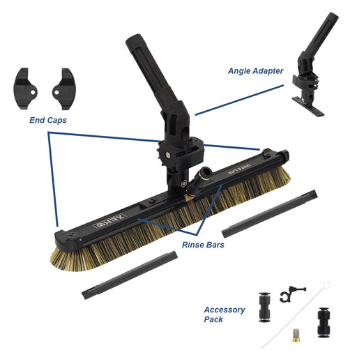 XERO Ultra Lite Brush Replacement Parts Main View