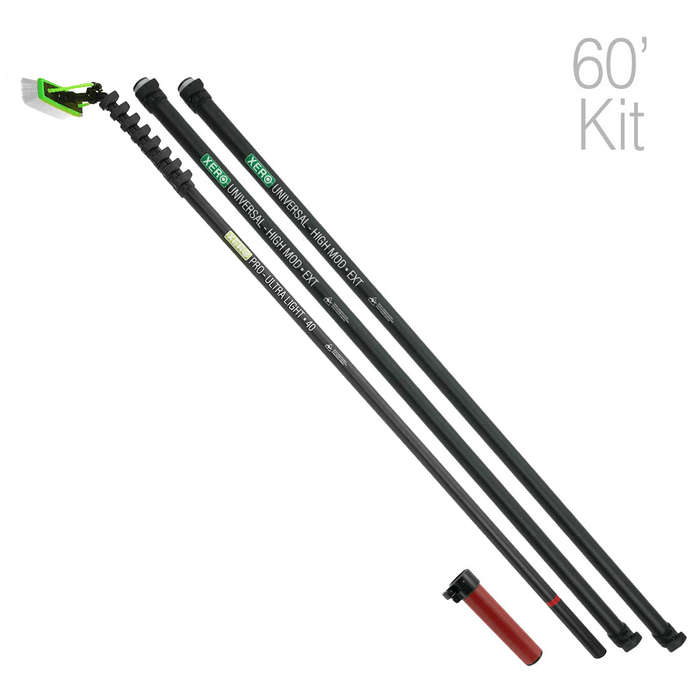 XERO Pro Ultra Light Water Fed Pole 60 Kit View