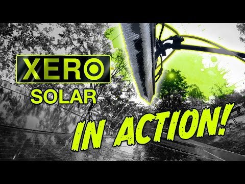 XERO Solar Brush and Pole Video