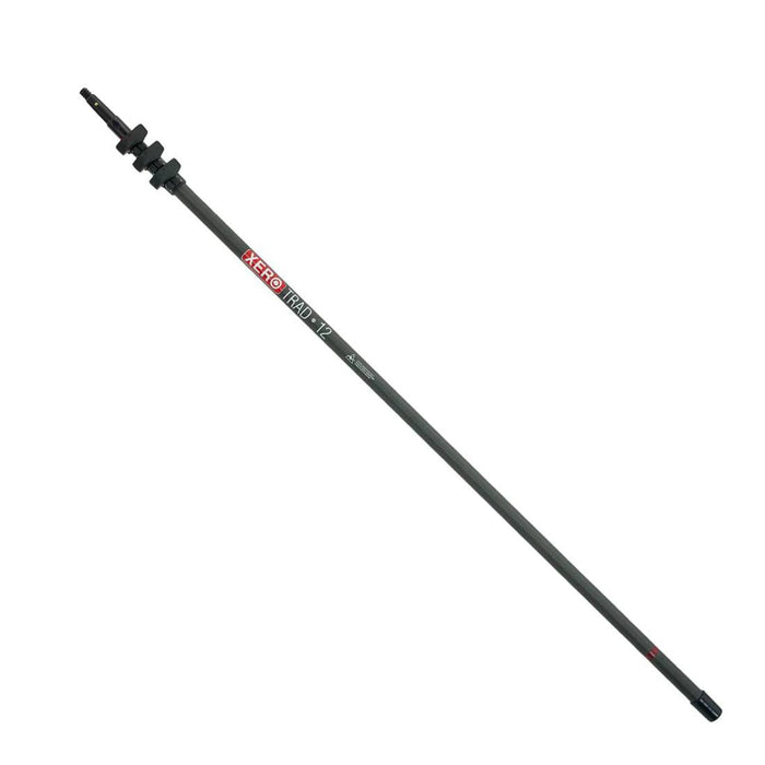 XERO Carbon Fiber Trad Pole 2.0 - Black - 12 Foot Ettore Tip View